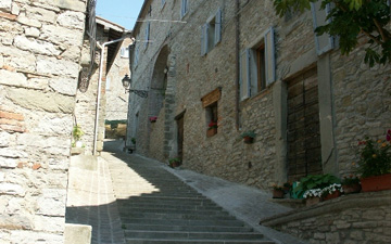 local tuscan town